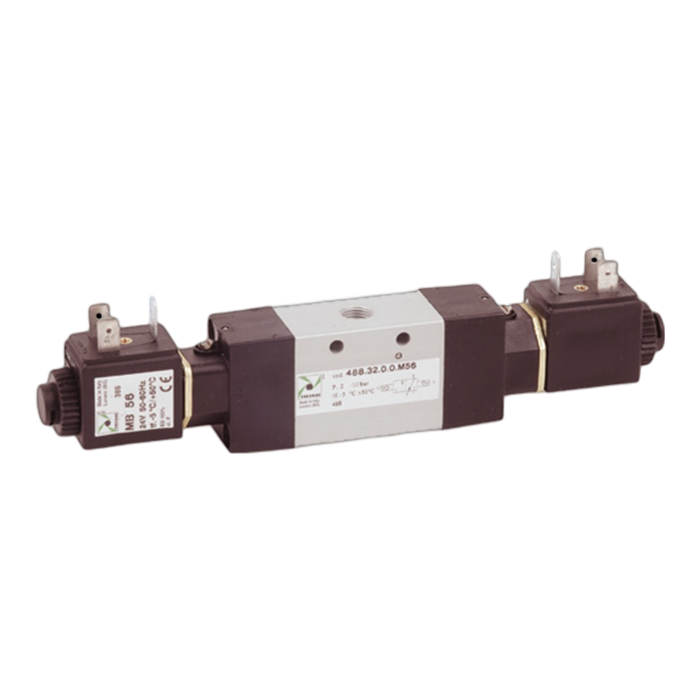 Pneumax 488.32.0.0.M57 Sol.-Sol. + MB57 (110 VAC 50/60 Hz) - pneumaticsystems