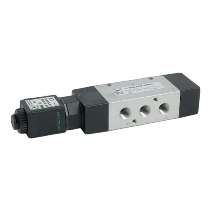 Pneumax 488.52.0.12.M17 G1/8 5/2 Solenoid/Differential + MB.17 - pneumaticsystems