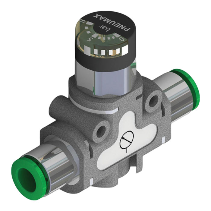 Pneumax 551.178.D8.D6.XX 0-8 bar Pressure Indicator 8mm-6mm - pneumaticsystems