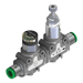 Pneumax 551.1H8.D6.M1.XX 0-8 Bar Inline Regulator + Indicator 6mm-1/8 Male - pneumaticsystems
