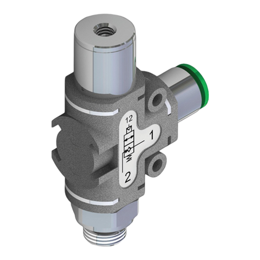 Pneumax 551.231.F1.M1.XX 90¬° Blocking Valve Unidirectional 1/8 Female - 1/8" Male - pneumaticsystems