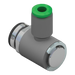Pneumax 551KG4 4mm Banjo Push-In Cartridge Fitting - pneumaticsystems