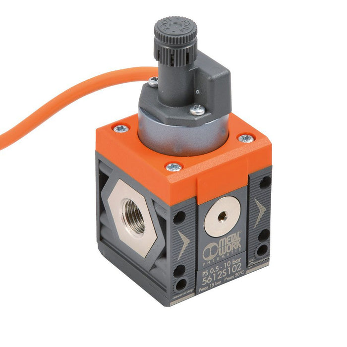 Metalwork - 5610R100 Syntesi Sy1 02 Pressure Regulator Without Bushing - pneumaticsystems