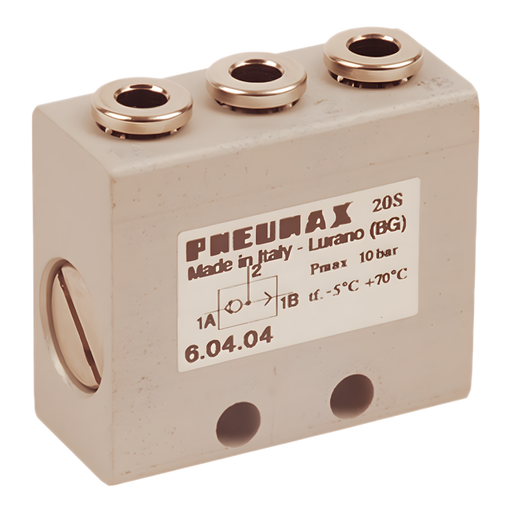 Pneumax 6.04.04 4mm Shuttle Valve - OR - pneumaticsystems