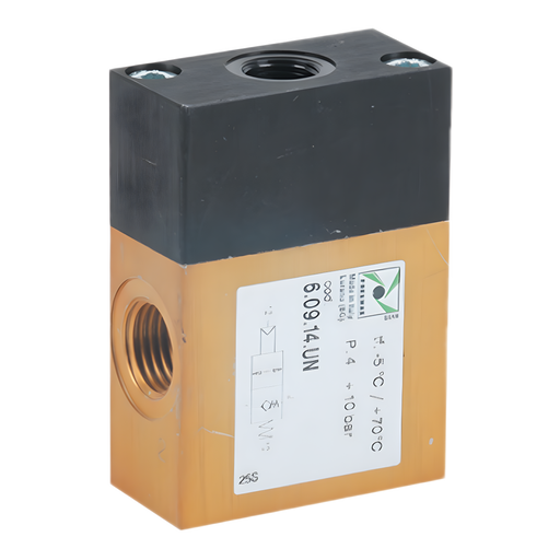 Pneumax 6.09.14.U UNIDIR 1/4 BLOCK VALVE - pneumaticsystems