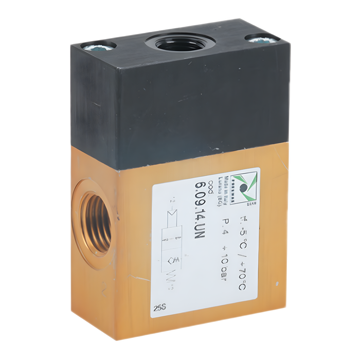 Pneumax 6.09.14.U UNIDIR 1/4 BLOCK VALVE - pneumaticsystems