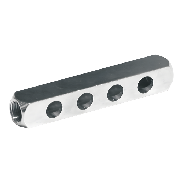 Pneumax 6.10.14.45/5 4 Port Manifold - pneumaticsystems