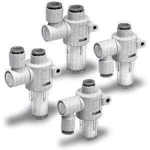 ZFB401-13, ZFB, ZFB, Air Suction Filter w/One-touch Fittings