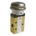 Pneumax 718.32.6.1/2 Pushbutton Black - Spring - pneumaticsystems