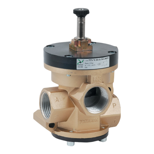 Pneumax 771/V.32.0.1A.M2 G1 3/2 Vacuum Poppet Valve Sol/Spring N/O (Ext Pilot) - pneumaticsystems