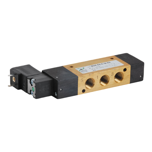Pneumax 808.52.0.12.05 G1/8 5/2 Solenoid Differential Valve 24Vac - pneumaticsystems