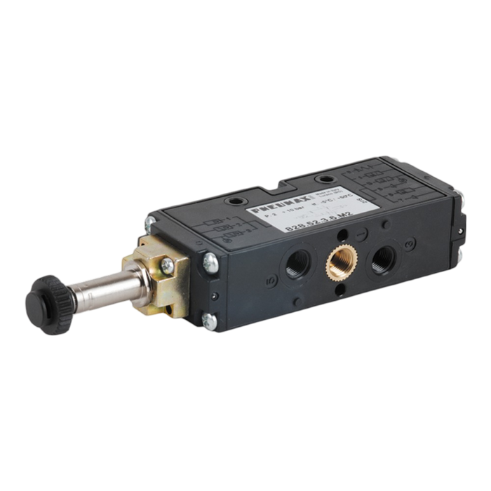 Pneumax 828.52.2.4.M2 5/2 Solenoid Distributor C/W M2 - pneumaticsystems