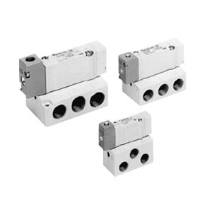 SYA7340-03F, SYA, SYA3000/5000/7000, 5 Port Air Operated Valve / Base Mounted