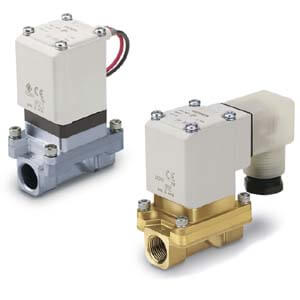VXZ243FGAXB, VXZ - NEW, VXZ2*3, Pilot Operated, 2 Port Solenoid Valve for Oil