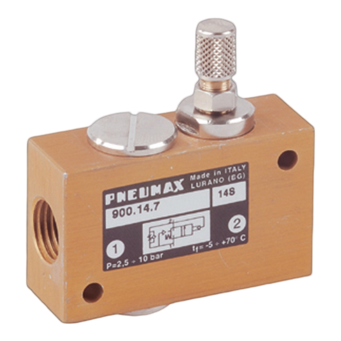 Pneumax 900.14.7 G1/4 Progressive Start-Up Valve