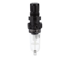 B07-101-A3KG, B07 Series filter/regulator, G1/8, 40µm, 0.3-7 bar, automatic drain, without gauge