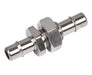 5203E0100, Barb fittings, Bulkhead, 1/8" Barb