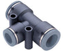 C20600500, Pneufit C Push-in fitting, Union tee, 5/16"