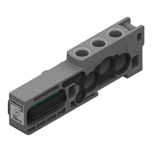 Pneumax 2530.10 INT.INLET / EXHAUST MODULE OPTYMA-F - pneumaticsystems