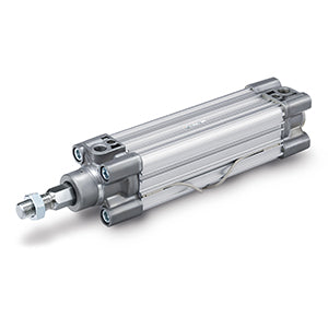 CP96KDB80-160CW, CP96, CP96K(D), ISO 15552 Cylinder, Non-rotating Rod Type, Double Acting, Single/Double Rod with Air cushion on both ends and Bumper cushion