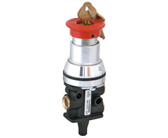 X3037502801, Super X 5/2 manual valve, Palm Button / Key Reset, G1/8