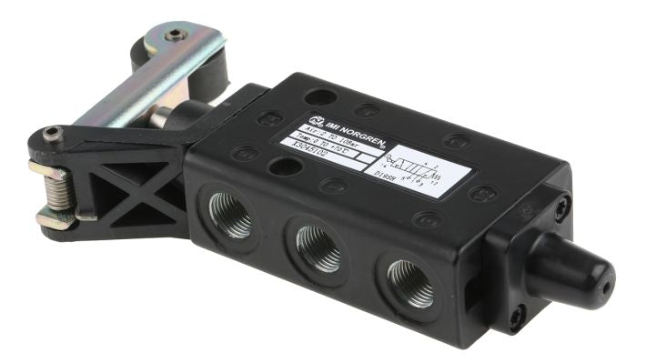 Norgren X3045102, Super X 5/2 mechanical valve, Roller lever/Spring, G1/8 - pneumaticsystems