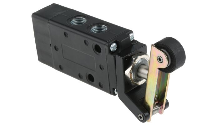 Norgren X3065102, Super X 5/2 mechanical valve, Roller lever/Spring, G1/4 - pneumaticsystems