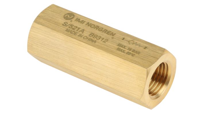 Norgren S/521, Heavy duty non-return valve, G1/4 - pneumaticsystems