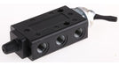Norgren X3044302, Super X 5/2 manual valve, Black, Toggle/Toggle, 48N, G1/8 - pneumaticsystems