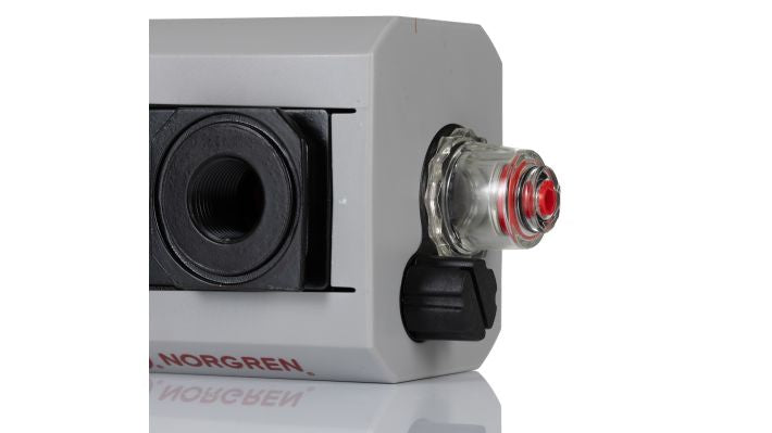 Norgren L84M-3GP-EPN, Excelon Plus micro fog lubricator, G3/8, Guarded plastic bowl closed - pneumaticsystems