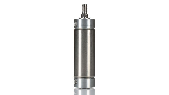 Norgren RT/57250/M/80, Roundline double acting cylinder, 50mm diameter, 80mm stroke - pneumaticsystems