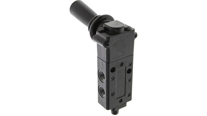Norgren X3047702, Super X 5/2 manual valve, Black, Lever/Lever, 13N, G1/8 - pneumaticsystems