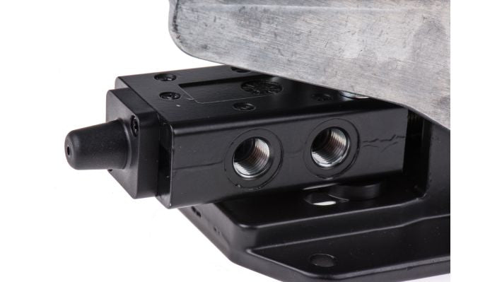 Norgren X3048202, Super X 5/2 manual valve, Black, Pedal/Spring, 22N, G1/8 - pneumaticsystems