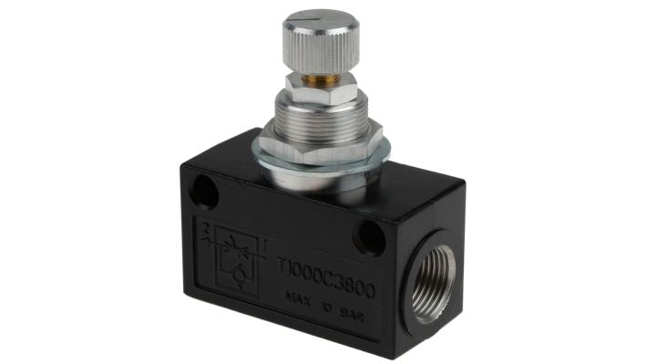 Norgren T1000C3800, Block form flow regulator, G3/8 - pneumaticsystems