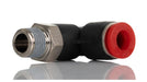 Norgren C01470618, Pneufit C Push-in fitting, Adaptor, 90° Swivel elbow, 6mm, R1/8 - pneumaticsystems