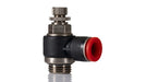 Norgren C0K511248, Pneufit C Push-in fitting, Banjo flow control, regulating out, 12mm, G1/2 - pneumaticsystems