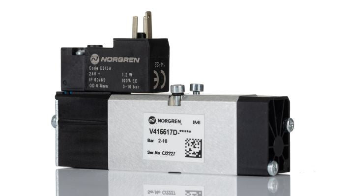 Norgren V415517D-C313A, Mini ISO Valve - Solenoid - pneumaticsystems
