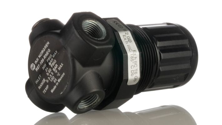 Norgren R07-100-RNEG, R07 Series general purpose pressure regulator, G