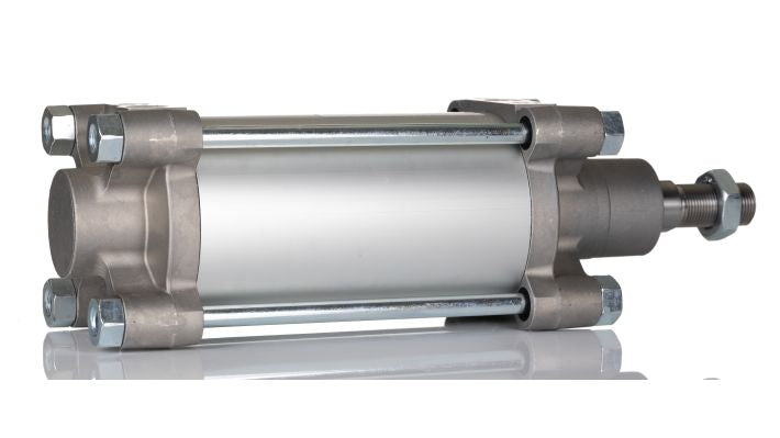 Norgren RA/802080/M/100, ISOLine tie rod double acting cylinder, 80mm diameter, 100mm stroke - pneumaticsystems