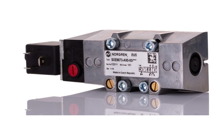 Norgren SXE9573-A80-00-13J, ISO Star Valve - Solenoid - pneumaticsystems
