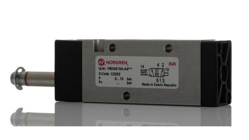 Norgren V60A513A-A3000, Inline Valves - Solenoid - pneumaticsystems