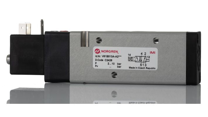 Norgren V61B513A-A219J, Inline Valves - Solenoid - pneumaticsystems