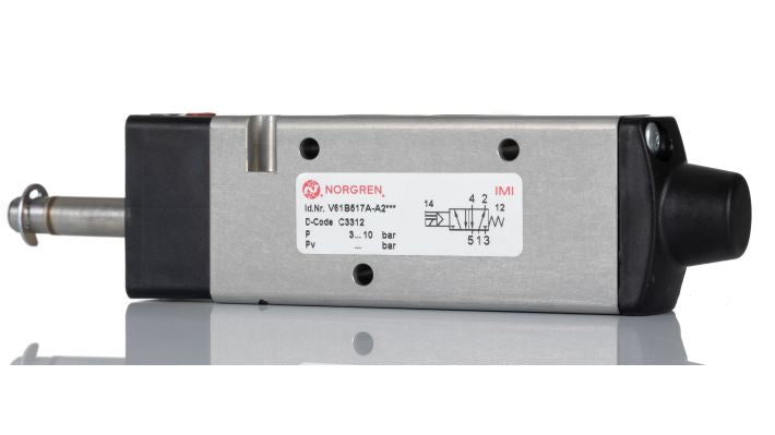 Norgren V61B517A-A2000, Inline Valves - Solenoid - pneumaticsystems