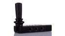Norgren X3343802, Super X 5/3 manual valve, Black, Lever/Spring/Lever, APB, G1/8 - pneumaticsystems