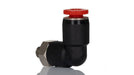 Norgren C02470405, Pneufit C Push-in fitting, Adaptor, 90° Swivel elbow, 4mm, M5 - pneumaticsystems