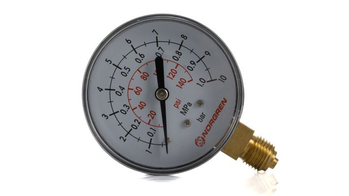 Norgren 18-015-854, Gauge, G1/4A thread, 0 to 10 bar - pneumaticsystems