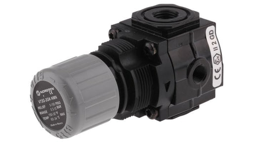 Norgren V72G-2GK-NMN, Excelon pressure relief valve, G1/4, 0.3-10 bar, without gauge - pneumaticsystems