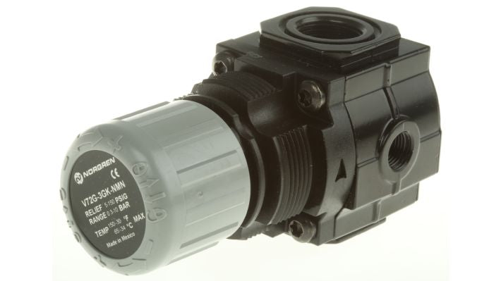 Norgren V72G-3GK-NMN, Excelon pressure relief valve, G3/8, 0.3-10 bar, without gauge - pneumaticsystems