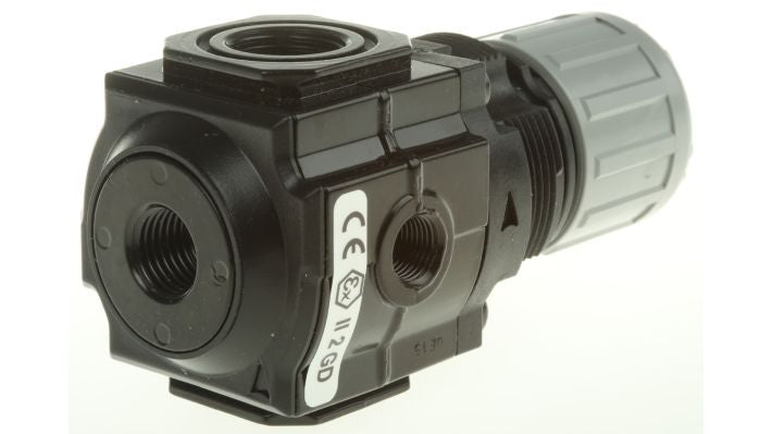 Norgren V72G-3GK-NMN, Excelon pressure relief valve, G3/8, 0.3-10 bar, without gauge - pneumaticsystems