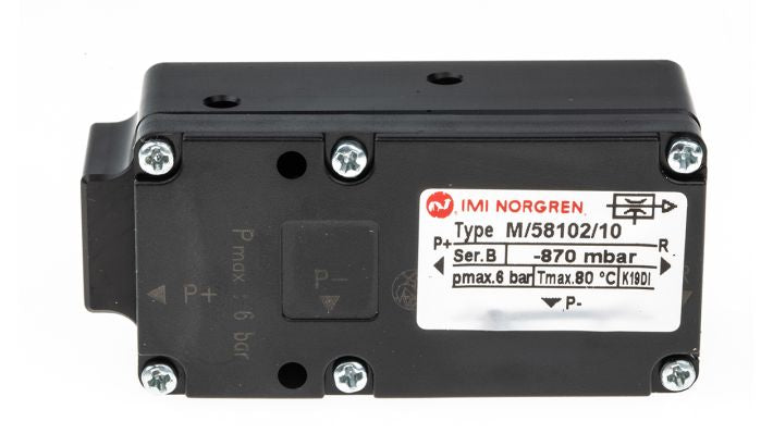 Norgren M/58102/10, Multi stage vacuum pump, 80Nl/min - pneumaticsystems